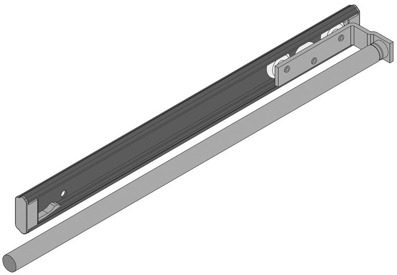 Schrankausstattung für das Badezimmer mit Fächern zur optimalen Aufbewahrung von Utensilien.