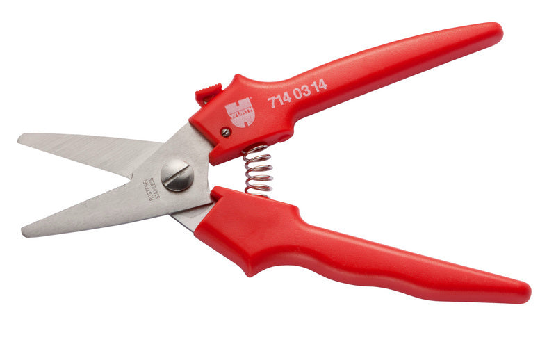 Stahlbandschere-STBASHER-RECHTS/LINKS-L190MM     Verpackungsinhalt    24 Einheit