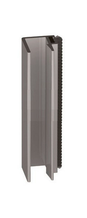 Silberner Schiebetürbeschlag mit 6 mm Durchmesser und 2500 mm Länge für reibungslose Türfunktion.