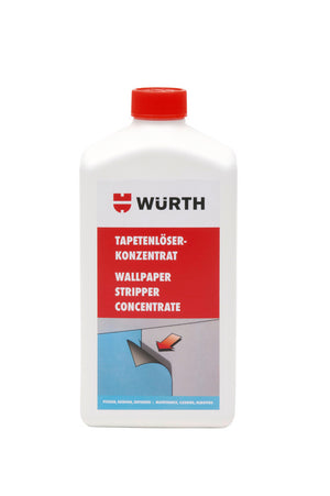 Eine 1L-Flasche Tapetenlöser TAPELOES-LOESEMITTELFREI ohne aggressive Chemikalien.