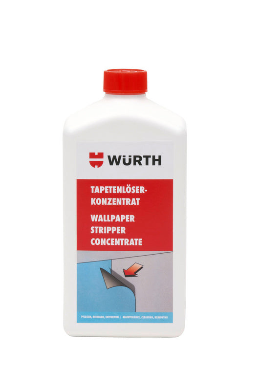 Eine 1L-Flasche Tapetenlöser TAPELOES-LOESEMITTELFREI ohne aggressive Chemikalien.
