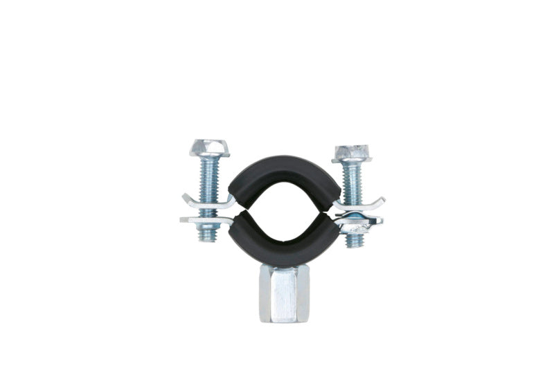 Rohrschelle zweiteilig mit Gummi-ROSHEL-SMARTLOCK/2GS-M8/M10-(32-35)     Verpackungsinhalt    100 Einheit