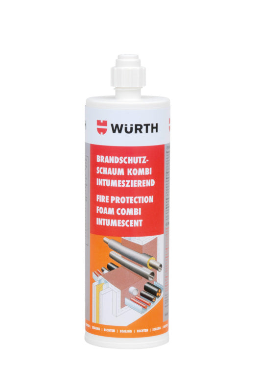 Brandschutzschaum- BSSCHAUM-BS2K-KOMBI     Verpackungsinhalt    1 Einheit
