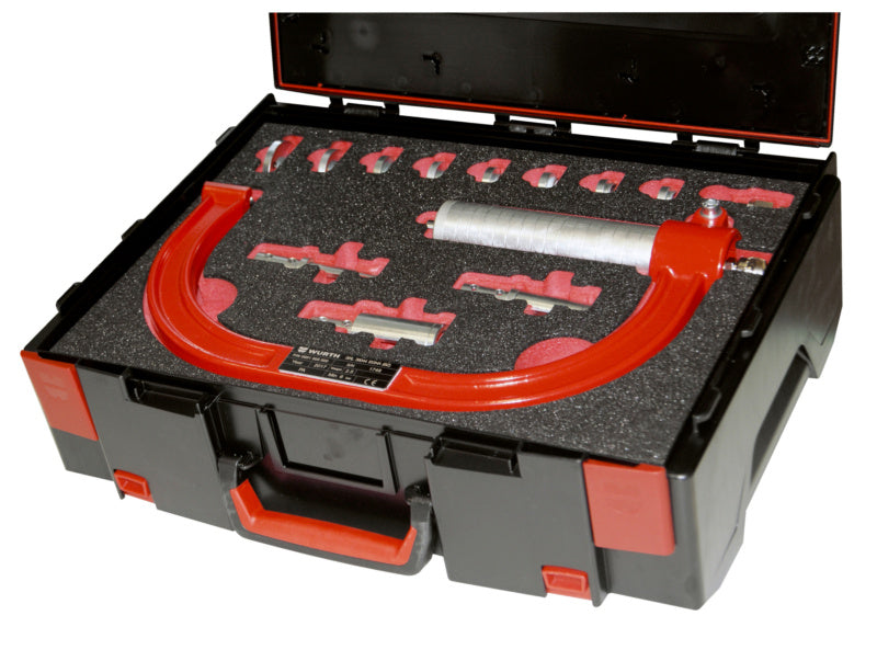 Ventilwerkzeug Sortiment/Set-VENTILFEDERSPANNER WERKZ. SATZ PKW 15TLG     Verpackungsinhalt    1 Einheit