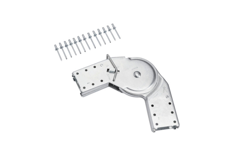 Drahtbügelgelenk für Teleskopleiter, robust und langlebig, sorgt für Stabilität und Sicherheit.