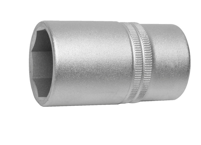 Half-inch socket insert SW 27 with 8-point design, suitable for various tools.