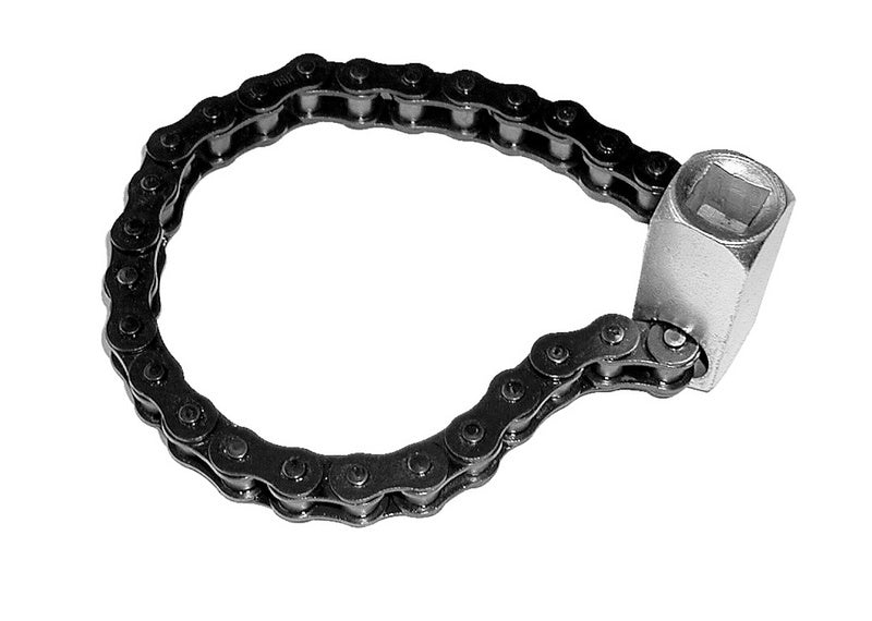 Half-zo oil filter wrench with 64 links, suitable for 60-220mm filters.