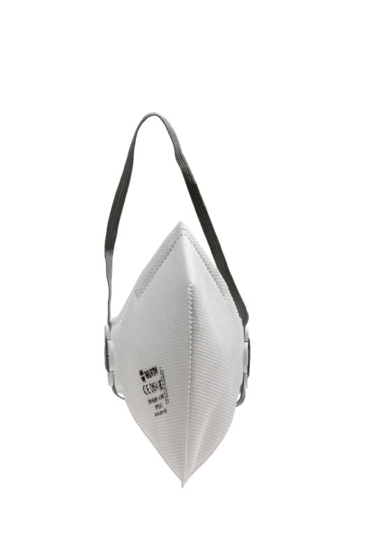 Einweg-Atemschutzmaske FAMASK-FM3000 FFP2 mit verstellbaren Ohrschlaufen, 20 Stück pro Packung.