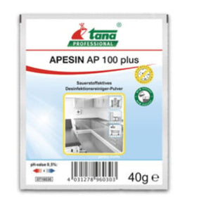 Tana Professional APESIN AP 100 plus disinfectant powder in a 40g sachet.