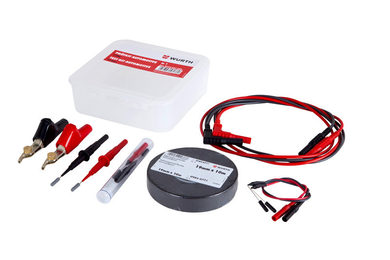 Zubehör Messgeräte elektrische Größen-PRUEFSET-F.MESSGER-AUTOMOTIV-11TLG     Verpackungsinhalt    1 Einheit