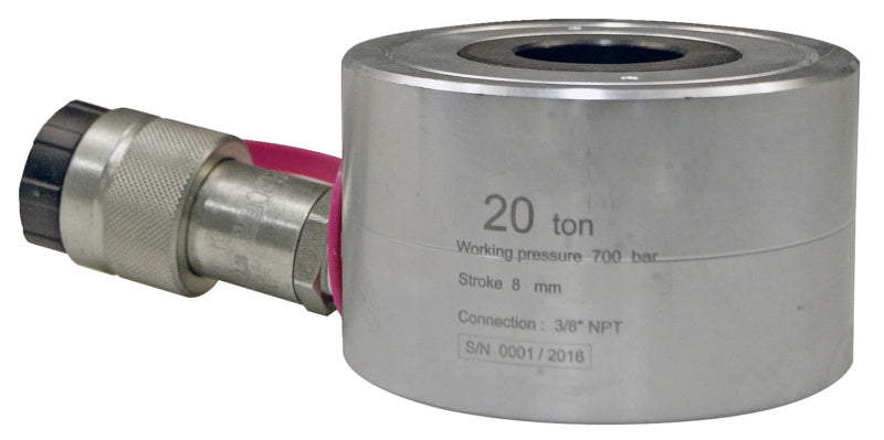 Hydraulikzylinder- HYDRAULIK ZYLINDER 20 TO - HUB- 8MM     Verpackungsinhalt    1 Einheit