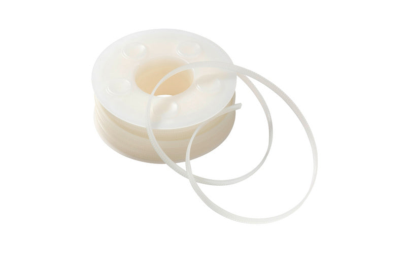 Zwei Einheiten des 15 Meter langen ROLL-(F.KBLBINDGER-0502100)-NAT-15M in neutraler Farbe.