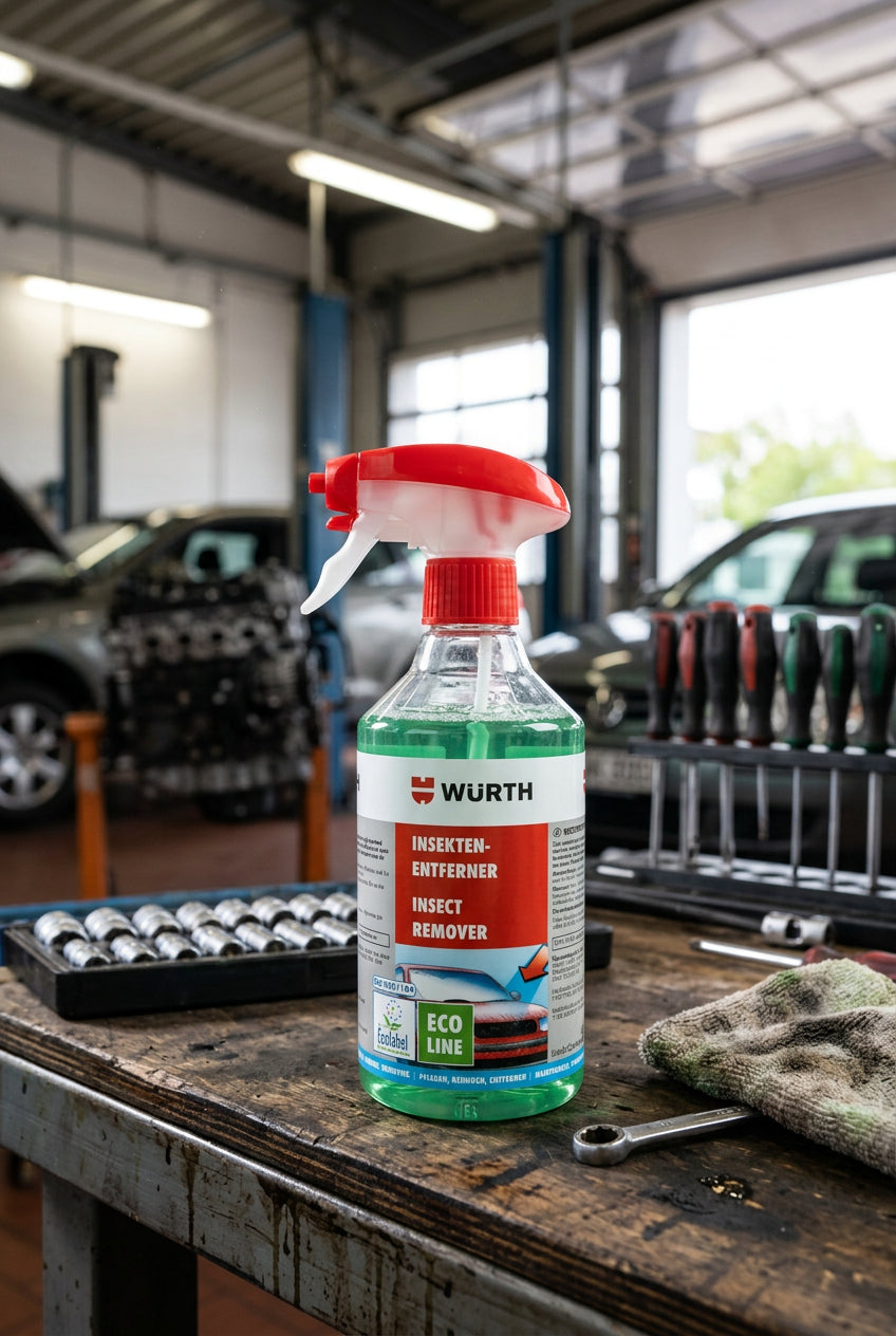Insektenentferner INSENTF von M24 Würth mit ergonomischem Design für effiziente und umweltfreundliche Insektenbekämpfung