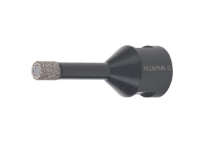 Trockenbohrkrone Diamant BOKRO TRO DIA FLIES M14 mit M14-Gewinde und hochwertigen Diamantsegmenten.