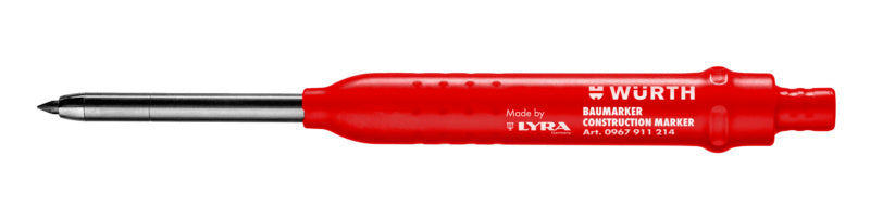 Markierstift in ergonomischem Gehäuse, 157 mm lang, ideal für präzises Schreiben und Zeichnen.