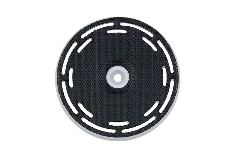 Haftteller Klettscheibe HAFTTE KLETT mit robustem Material und Klettverschluss für Schleifmittel.