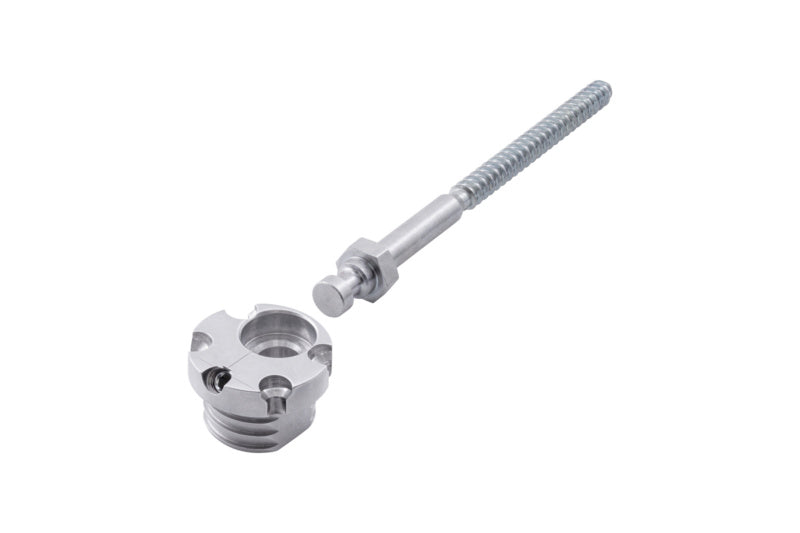 Universalverbinder-Möbelbau-Set mit 40 mm Anker-Schrauben für stabile Holzverbindungen.