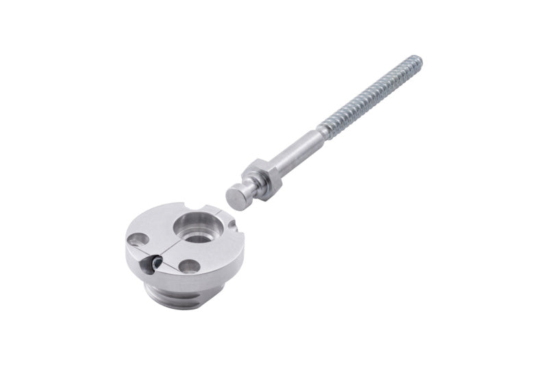 Set von 50 mm Universalverbindern für den Möbelbau mit Schrauben für einfache Montage.