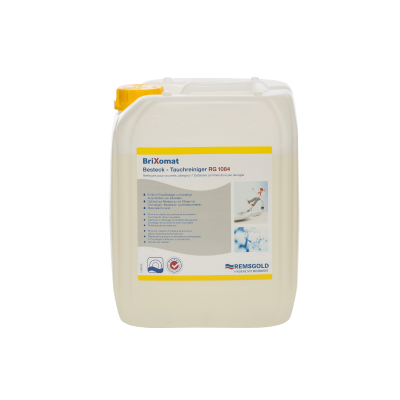 10kg Kanister Brixomat Besteck- und Tauchreiniger RG 1084 für hygienische Küchenreinigung