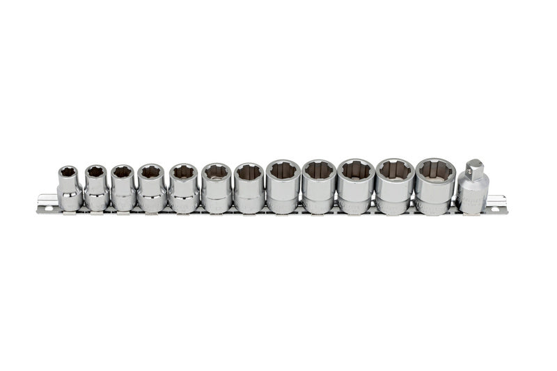 Steckschlüssel 3/8 Zoll Sortiment-STESHSL-SA-3/8ZO-MULTI-13TLG     Verpackungsinhalt    1 Einheit