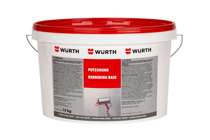 15-kg-Eimer mit Grundierung Putz für verbesserte Haftung auf verschiedenen Untergründen.