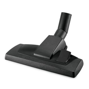 Umschaltbare Staubsaugerkombidüse aus schwarzem Kunststoff.