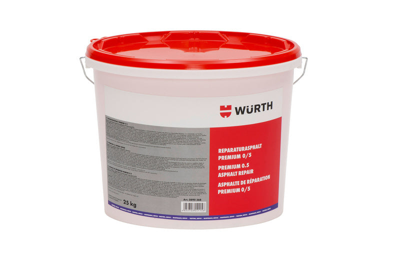 Reparaturasphalt-REPASPH in einer handlichen Verpackung, ideal für Asphaltreparaturen.