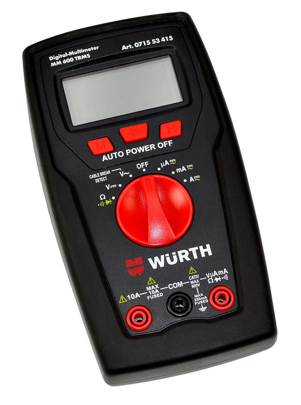 Multimeter digital- Multimeter digital-MULTIM-DGT-(MM 600 TRMS)     Verpackungsinhalt    1 Einheit