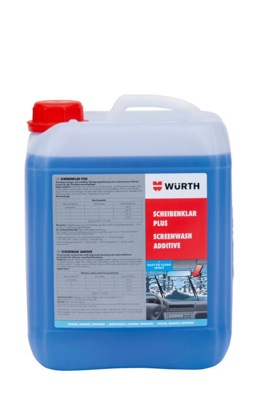 Flasche mit Scheibenreiniger SHBREINIG mit Frostschutz für klare Fahrzeugfenster im Winter