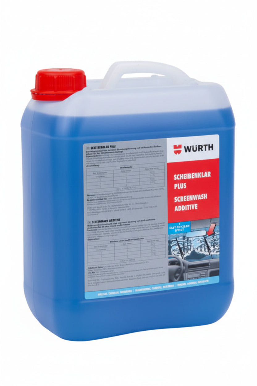 Flasche mit Scheibenreiniger SHBREINIG mit Frostschutz für klare Fahrzeugfenster im Winter