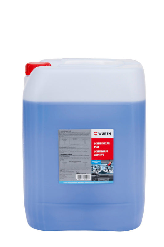 Scheibenreiniger mit Frostschutz in einer Sprühflasche, ideal für klare Sicht bei Kälte.