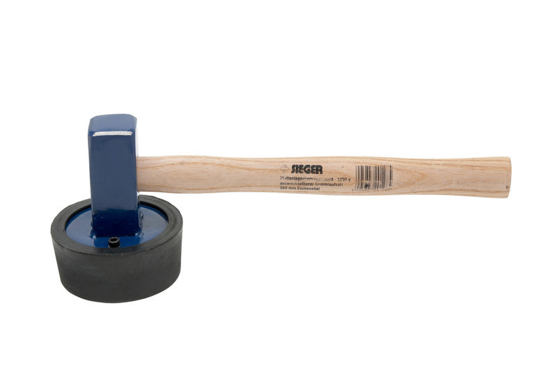 Plattenlegerhammer- PLLEGHAM-GUMMIAUFSATZ-RUND-1250G     Verpackungsinhalt    1 Einheit