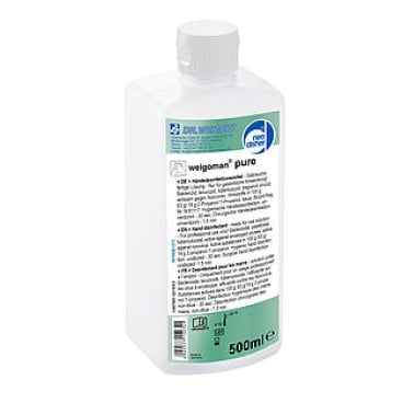 500ml Flasche von Weigoman Pure, umweltfreundliches Reinigungsmittel mit hervorragenden Eigenschaften.