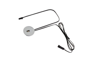 Einbausensor für Beleuchtung mit kompaktem Design und hoher Sensitivität zur Anwesenheitserkennung.