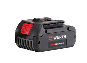 Akku für Maschinen in Schwarz mit Lithium-Ionen-Technologie und sicherem Design.