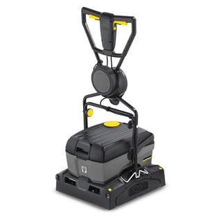 Kärcher BR40/10C Adv floor scrubber with 400mm working width and 10L tank.