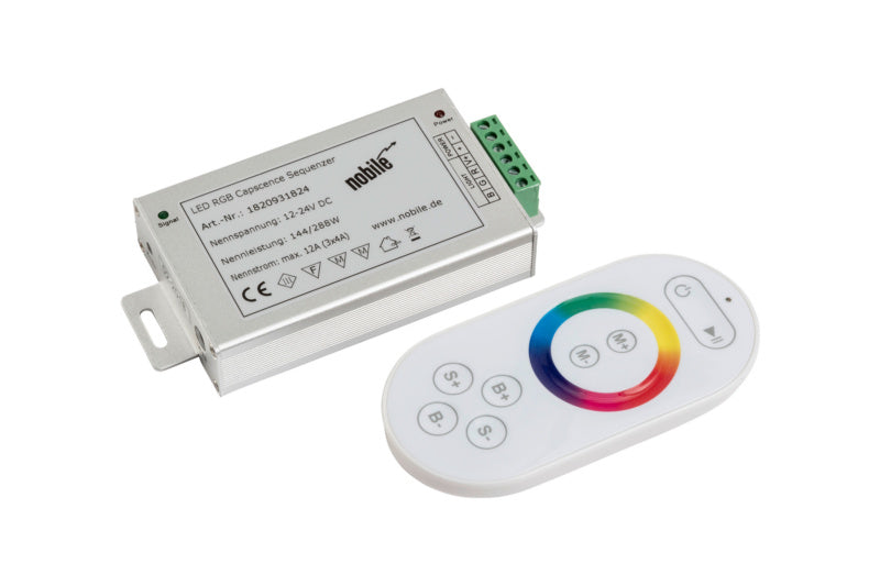 RGB-Steuerungseinheit SCHALT-EL-RGB zur flexiblen Steuerung von FLB-24-5-RGB-Lichtquellen