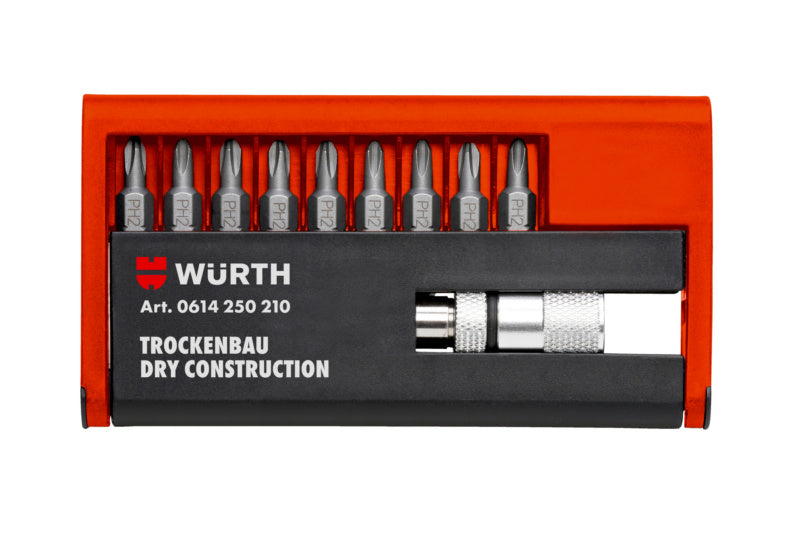 Bit Phillips Sortiment-BIT-PH-SORT-TROCKENBAU-10TLG     Verpackungsinhalt    1 Einheit