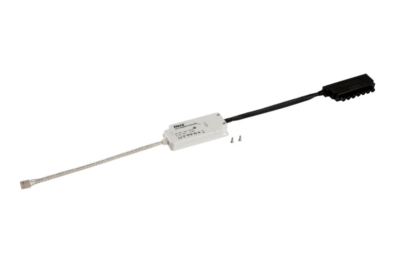LED-Controller mit Fernbedienung zur Steuerung von RGBW-LED-Streifen und Lampen.