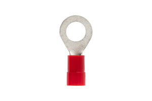 Crimpverbinder in Kupfer mit 10 mm Durchmesser, geliefert in 50 Stück pro Packung.