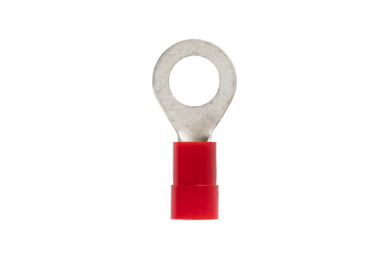 Crimpverbinder in Kupfer mit 10 mm Durchmesser, geliefert in 50 Stück pro Packung.