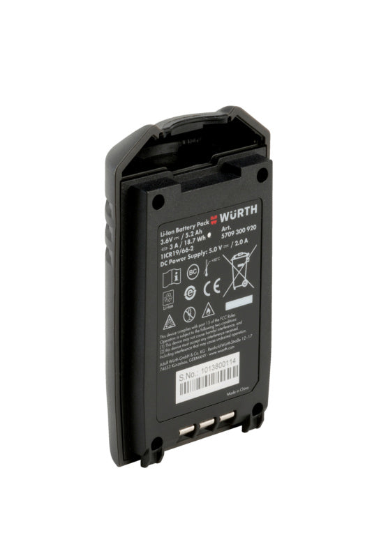 Akku Lasertechnik- AKKUPACK-LIION-F.CLL18/CLG18/PLL18     Verpackungsinhalt    1 Einheit