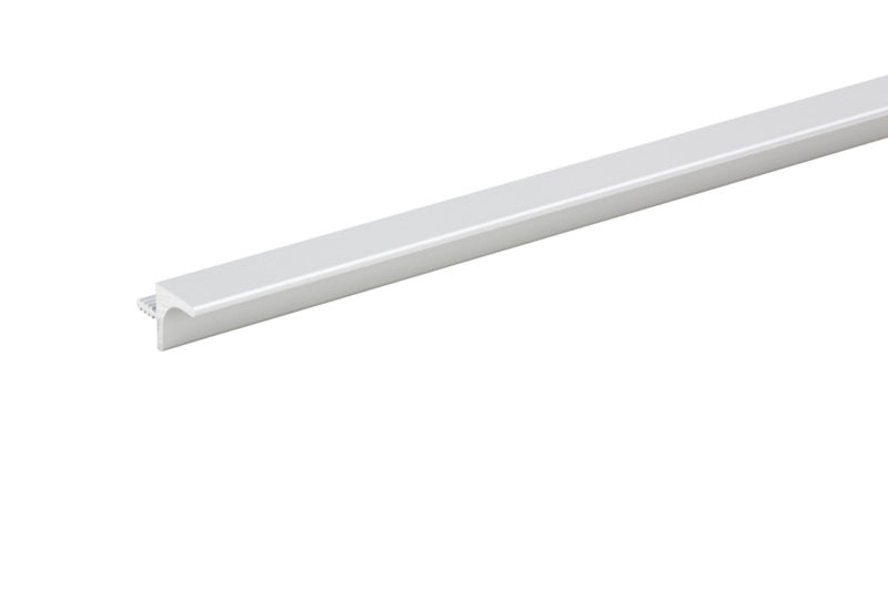 Matte Aluminium-Griffleiste GRF MULDE mit ergonomischer Muldenform für Möbel.