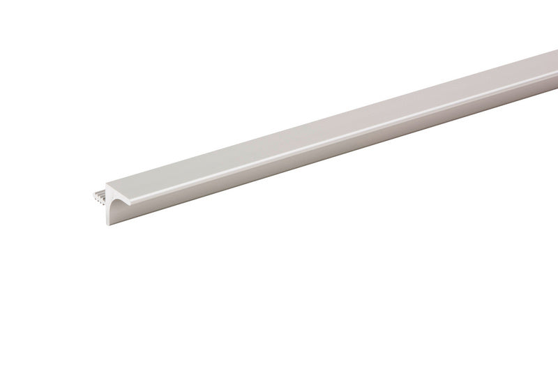 Aluminium Möbel-Griffleiste GRF MULDE mit ergonomischer Form und matter Oberfläche.