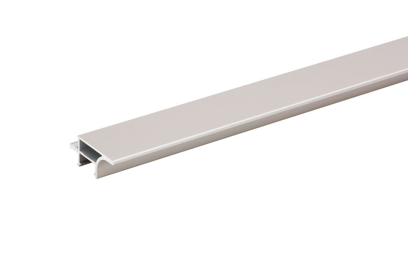 Aluminium Möbel-Griffleiste GRF MULDE mit ergonomischer Form und matter Oberfläche.
