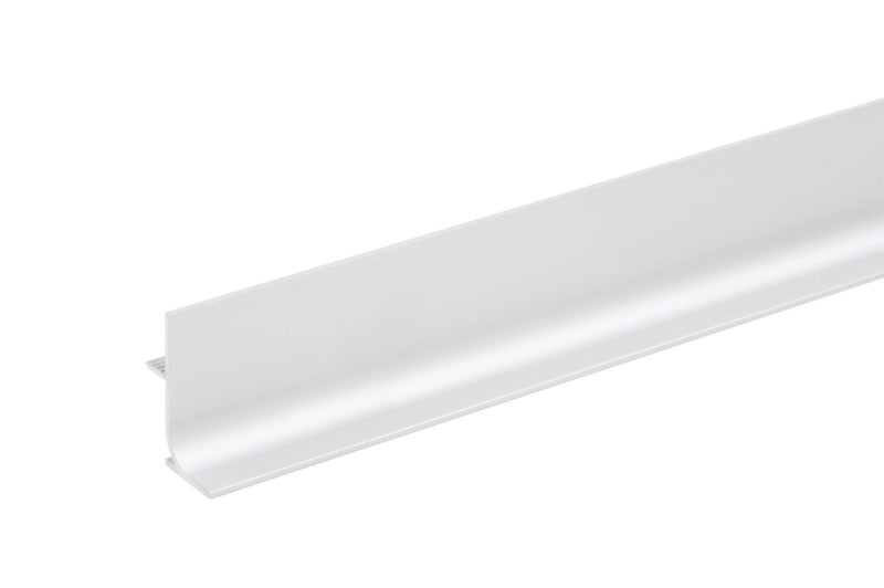 Aluminium Möbel-Griffleiste GRF MULDE mit ergonomischer Form und matter Oberfläche.