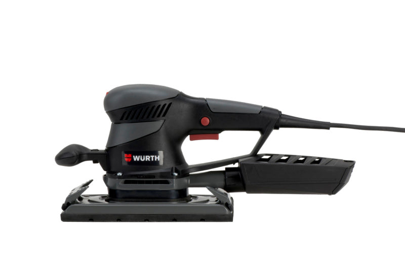 Schwingschleifer Elektro SSHLF EL in kompakter Bauweise mit ergonomischem Griff.