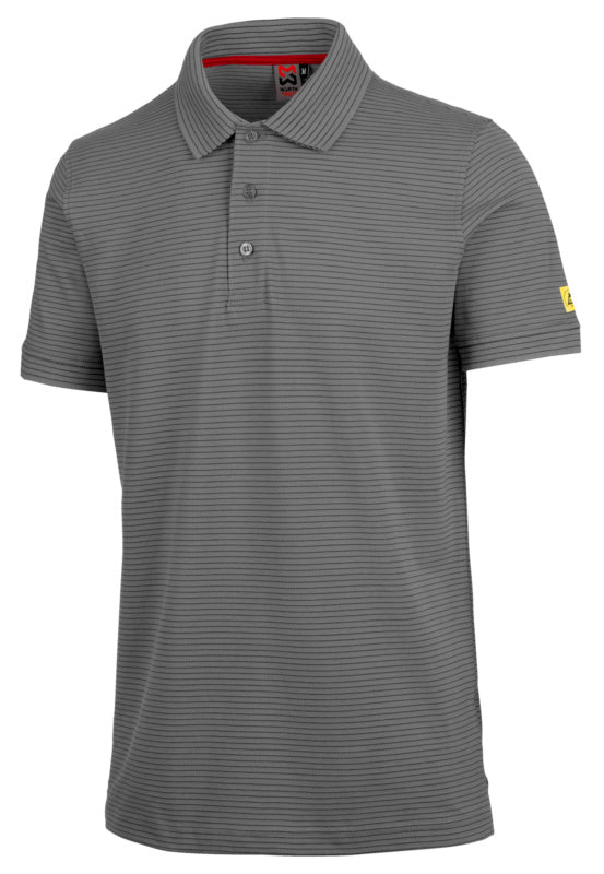 POLOSHIRT ESD APUS GRAPHIT XS