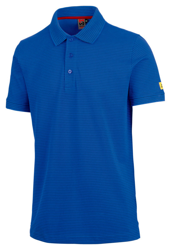 POLOSHIRT ESD APUS ROYALBLAU XS