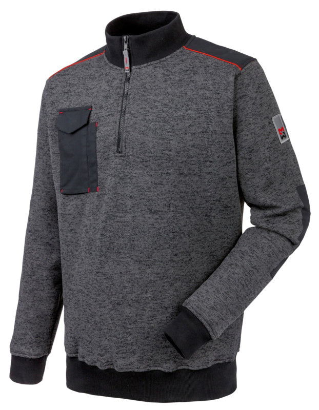 HALF ZIP PERSEUS ANTHRAZIT XS